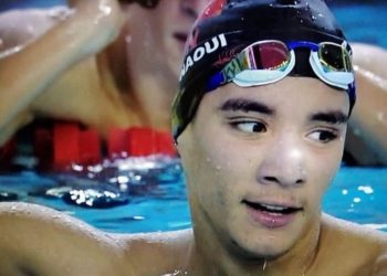 Le jeune nageur tunisien Hafnaoui