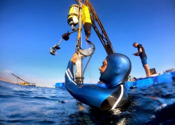 Walid Boudhiaf tentera de battre le record mondial de plongée en apnée en Egypte