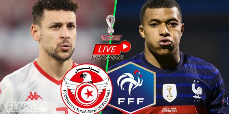 Mondial 2022 : En live sur votre smartphone le match France – Tunisie