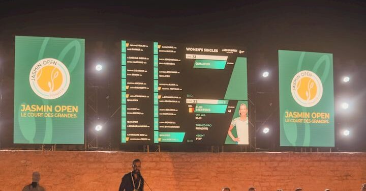 Jasmin Open WTA 2023 : Cérémonie de Tirage au sort du tableau final