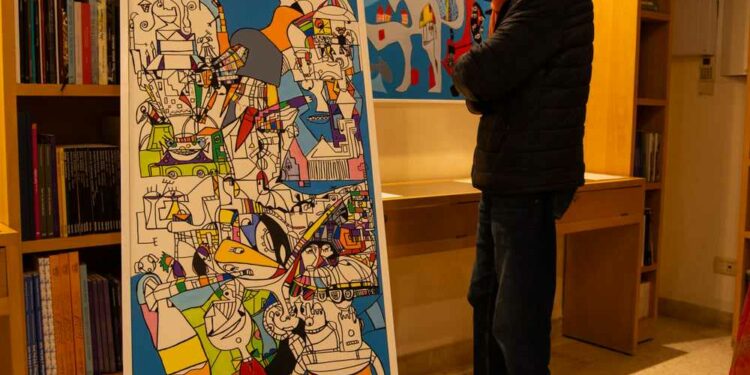 « Au-delà de ce que tu vois ! » nouvelle collection de peintures de Selima Tria