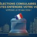 Qui sont les candidats pour les élections des Français à l&rsquo;étranger ?