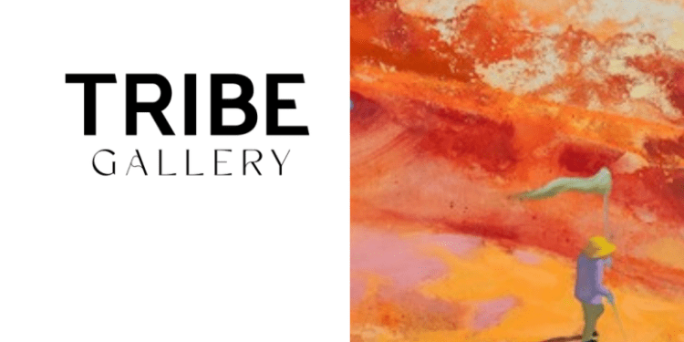 Béchir Boussandel, l&rsquo;ombre du soleil : une traversée picturale du désert à TRIBE Gallery