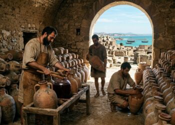 Vin dans l’antiquité : quand Rome et Carthage buvaient le nectar de la Méditerranée